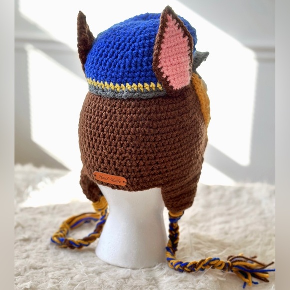 Kids Hat Inspired Paw Patrol *Chase* - Handmade - Brand New - Picture 6 of 10